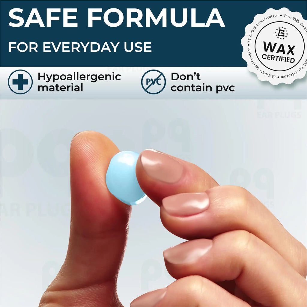 Silicone Sleeping Ear Plugs Noise Reduction Anti Snore Sound Qme