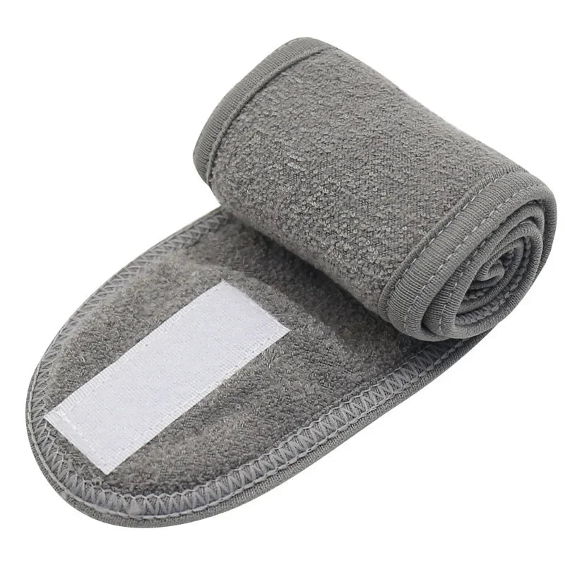 Eyelash Extension Headband Makeup Eyelash Extension Supplies Lashes Accessories Face Washing Bath SPA Facial Adjustable Headband Qme Ivory