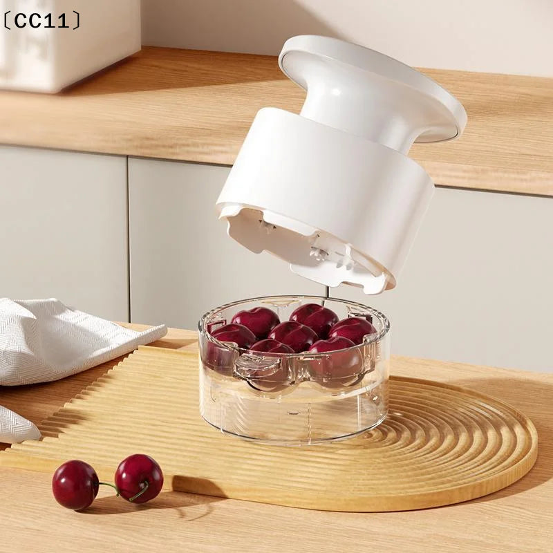 Food Grade ABS Cherry Seeder Pitter Non Slip Handle Quick Pit Removal Qme