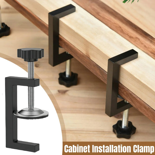 Cabinet Installation Clamp 10-57mm Adjustable G-Type Drawerwood Working Clamps Portable Drawer Fixing Clip Woodworking Tools Qme Default Title