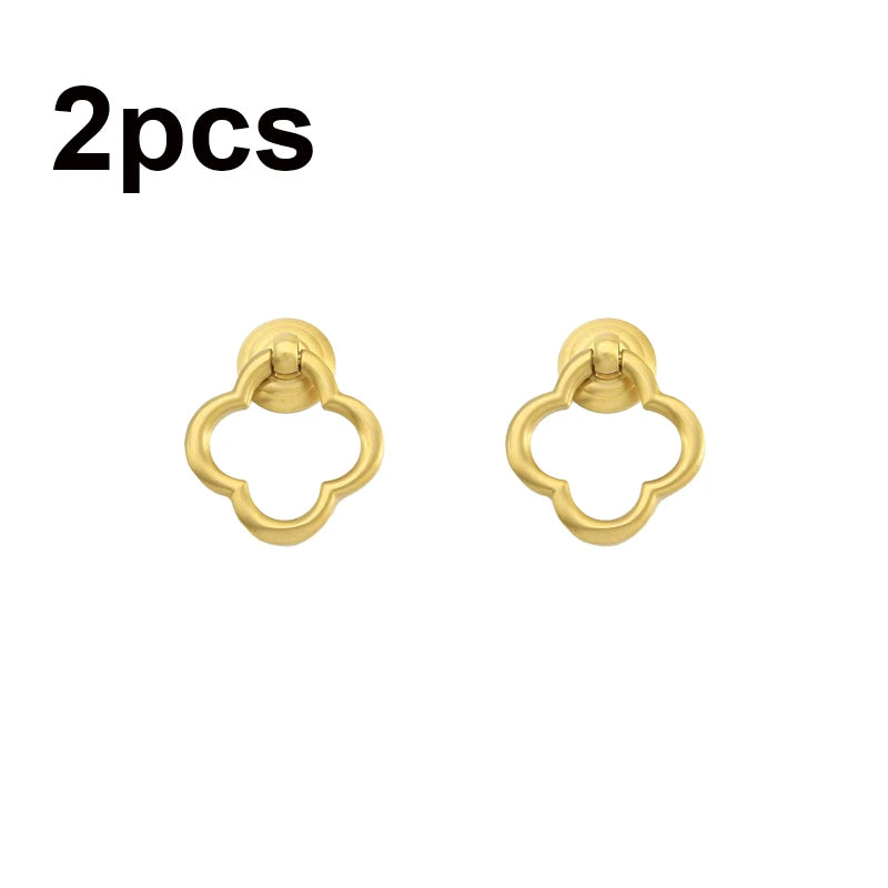 2/4/6 piece vintage modern brushed zinc alloy cabinet knob - elegant metal handles for kitchens, wardrobes and cabinet drawers Qme 2pcs
