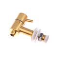 304 Stainless Steel Spigot Water Tap Faucet For Beer Juice Beverage Drink Wine Dispenser Tap 16mm. Qme Gold 1pc
