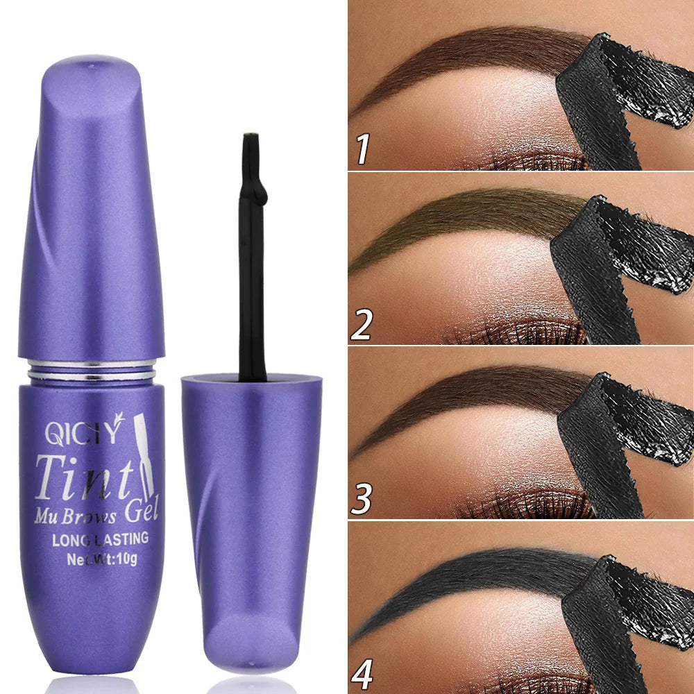 Tear-off Eyebrow Gel Waterproof Sweat Proof Long-lasting Fixing Qme