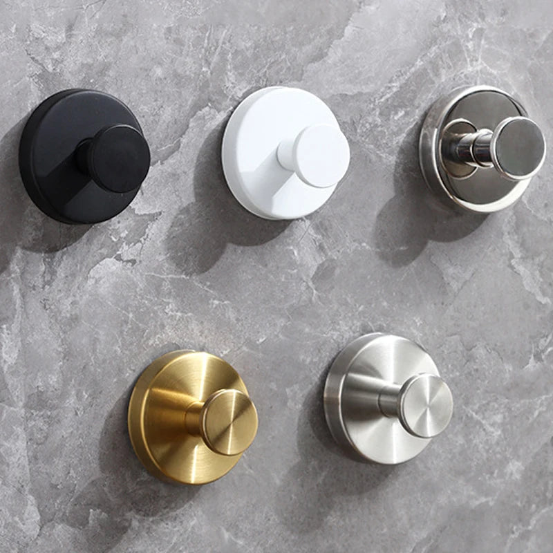 Shower Brushed Nickel Towel Hooks Hanger Bathrooms 304 Stainless Qme