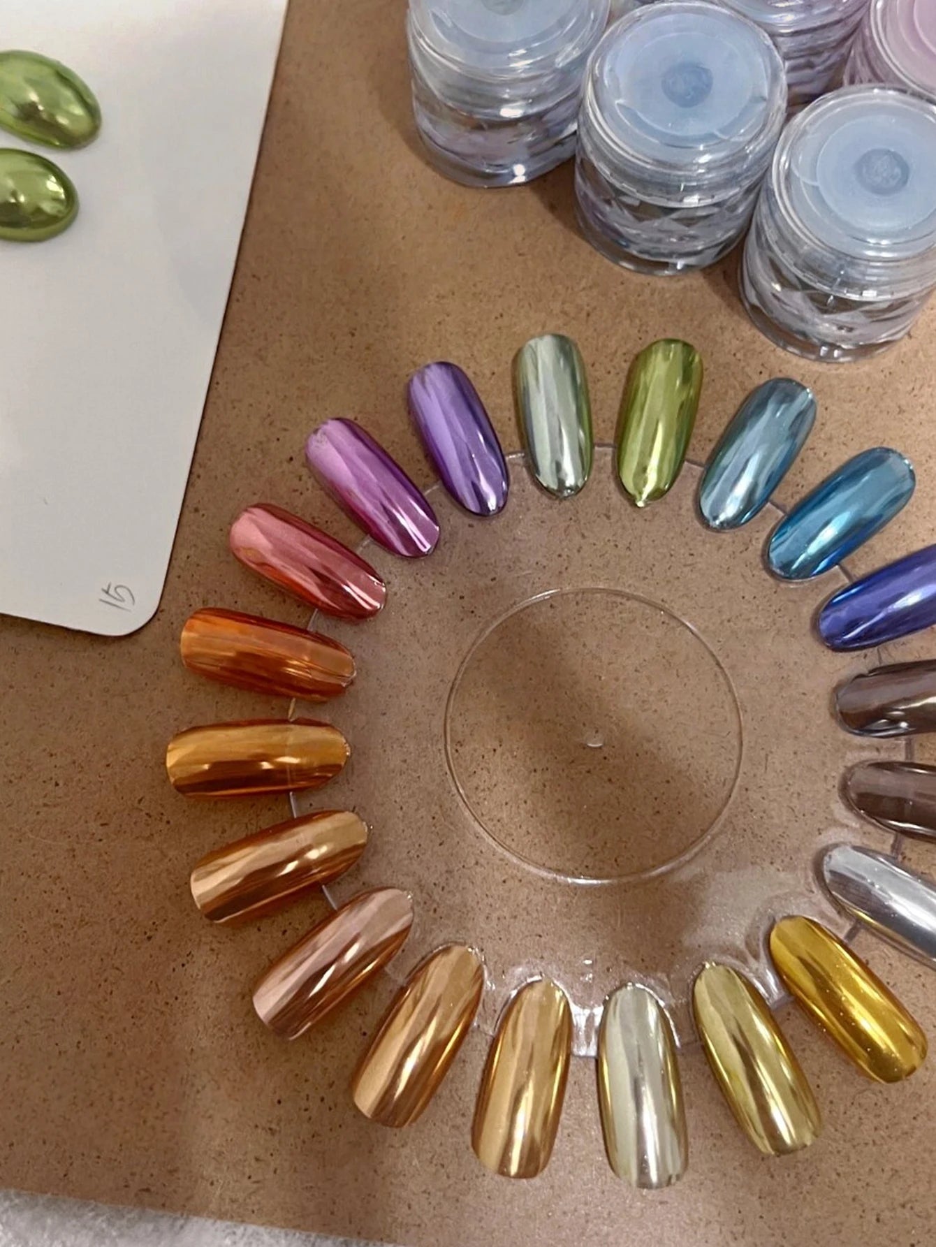 Bright Crystal Mirror Magic Powder DIY Nail Art Charm Suitable Novices Qme