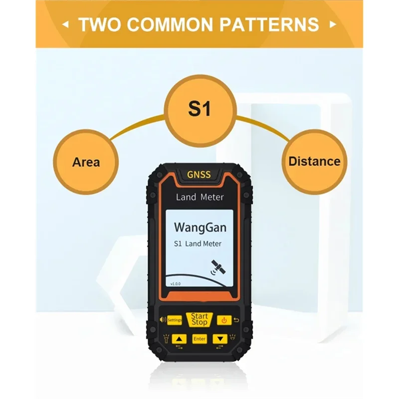 A02F-S1 Portable GPS GPS GLONASS SBAS Beidou Land Measuring Meter Land Surveying Tool GPS GLONASS SBAS Beidou Land Measuring Met Qme