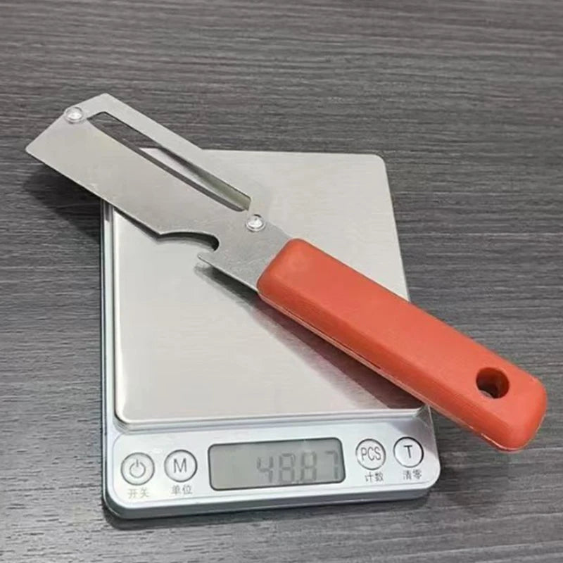 Stainless Steel Multi-functional Peeling Knife Comfortable Handle Qme A2