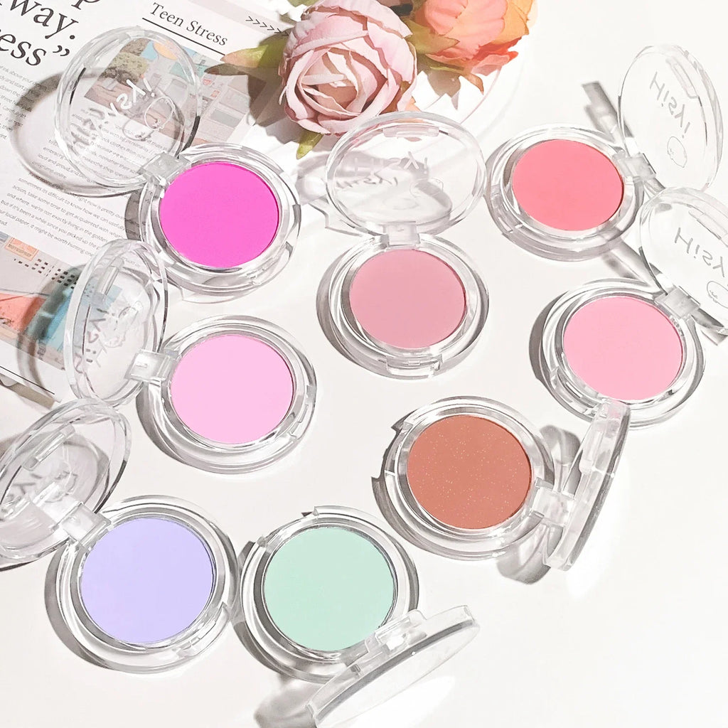 HISYI Monochrome Blush Whitening Matte Cosmetics Vitality Girl Nude Qme