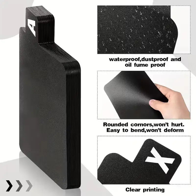 Dividers A-z Alphabet File Storage Separator Music Albums Office Home Qme
