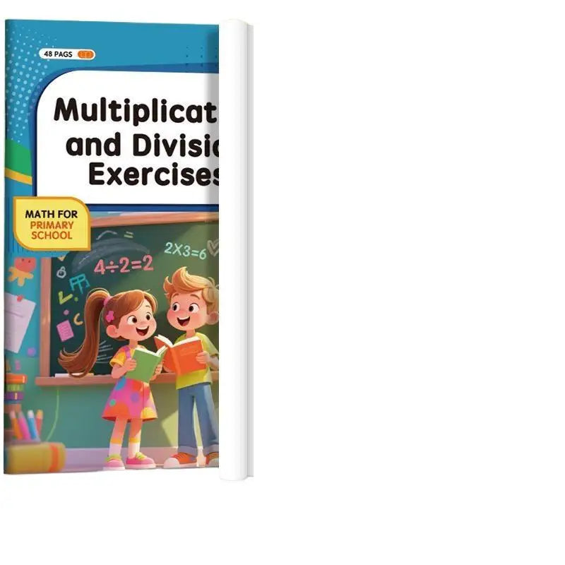Multiplication Division Math Practice Workbook Boost Calculation Qme