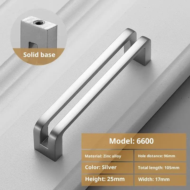 Nordic Furniture Handles Gray Black Brushed Kitchen Cabinet Pulls Handle For Cabinets And Drawers Knobs Kitchen Accesso Hardware Qme A7