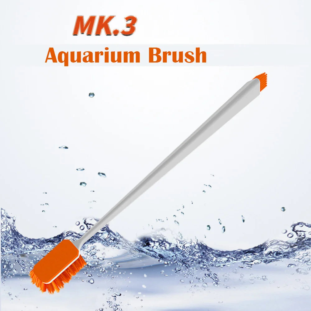 QANVEE Aquarium MK3 Fish Tank Cleaning Brush Algae Removal Cleaners Tool Fishing Akvarium Accessories Multi-tool Supplies Plant Qme