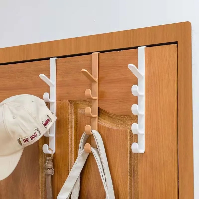 1 cabinet, wardrobe door hook, door hook, non perforated cabinet storage hanger, clothes hook Qme