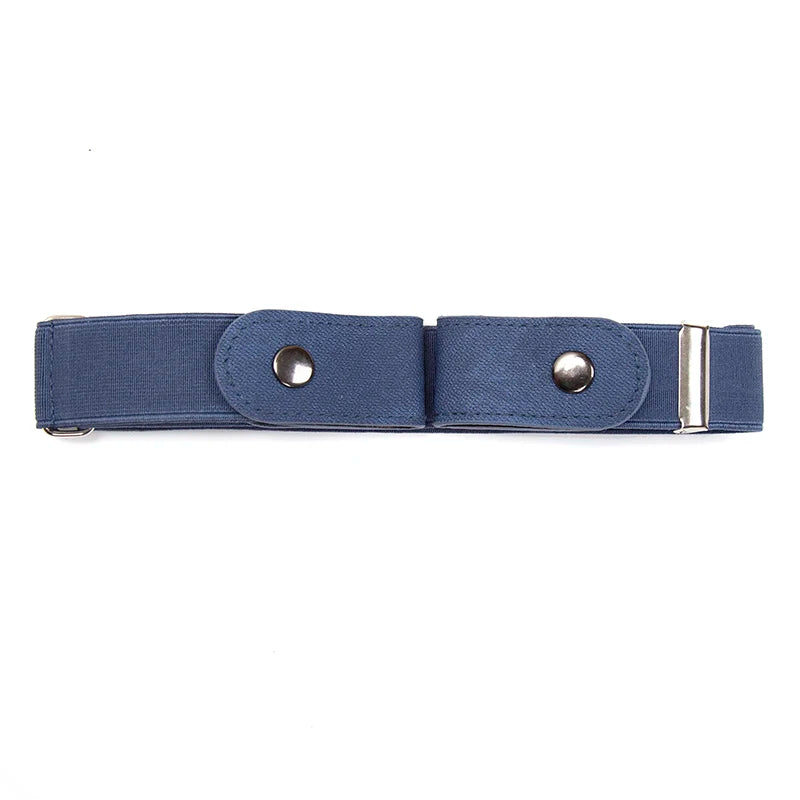 Women Girls Belt Buckle-free Elastic Invisible Jeans Without Buckle Qme V7 60-95cm China Mainland