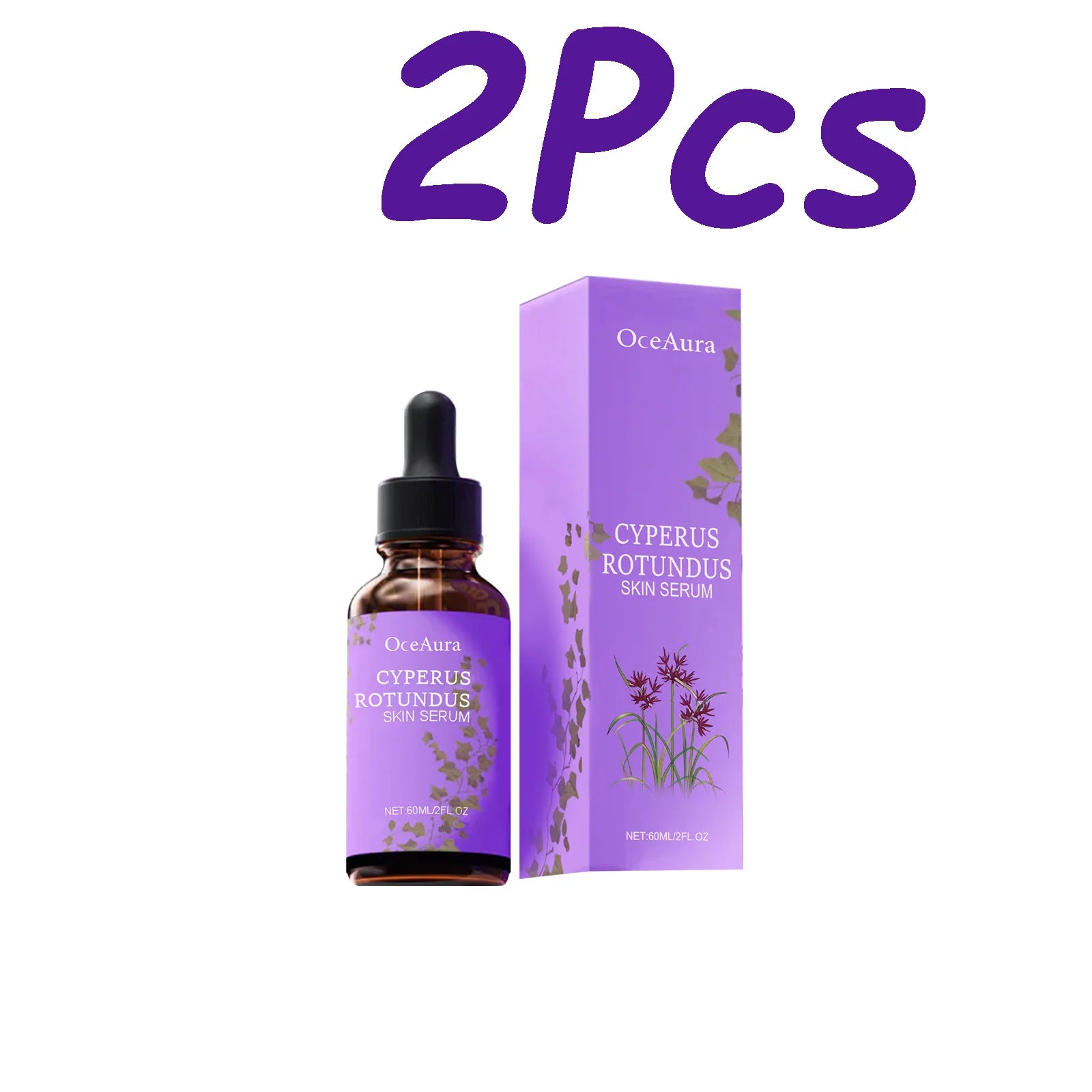 Cyperus Rotundus Skin Serum Nourishing Soothing Skin Inhibit Hair Moisturizing Refreshing Slowing Body Hair Inhibitor Oil Qme 120ml Boxed