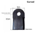 1PC Straw Returning Machine, Grass Shredder, Serrated Knife Hammer/Blade, Cart-type Lawn Mower Blade Accessories. Qme A1