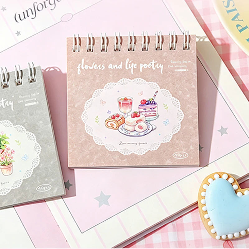 Vintage Cute Pre-Cut Food & Floral Sticker Book, Decor Stickers for Junk Journals, Phone Cases & Photo Albums Qme