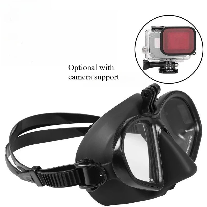 Professional Low-volume Snorkeling Mask Dive Adult Diving Equipment Qme