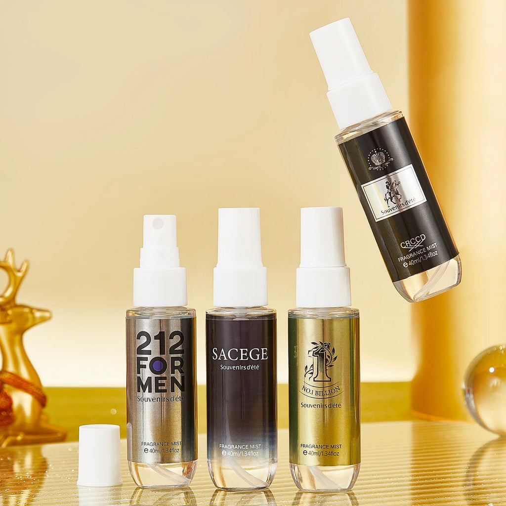 Black Gold Men's Perfume Alcohol Fragrance Spray Lasting Body Hair Qme