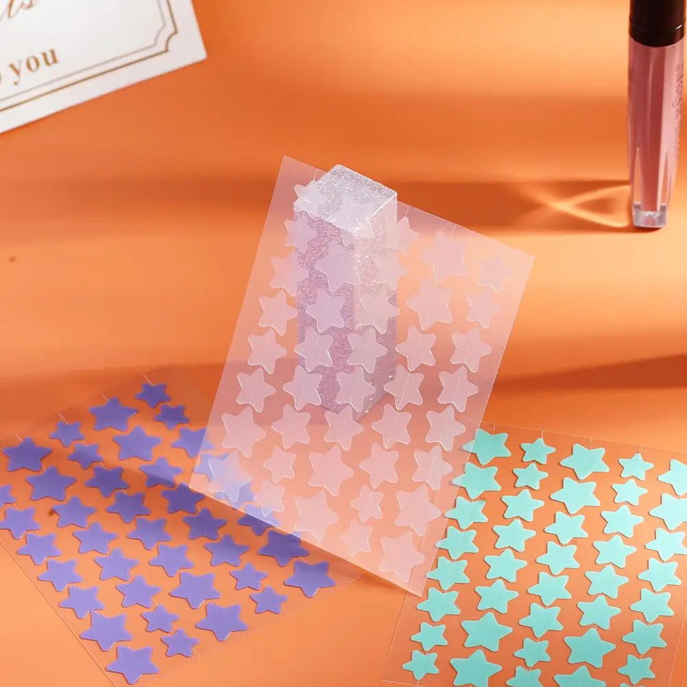 Star Acne/Pimple Patch, Yellow Star Shaped Acne Absorbing Cover Patch, Invisible Hydrocolloid For Face Acne Dots Qme
