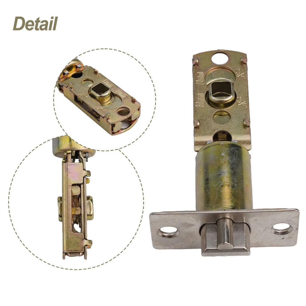 Tubular Latch Toilet Lock Core 304 Stainless Steel Flat Mortice Door Qme