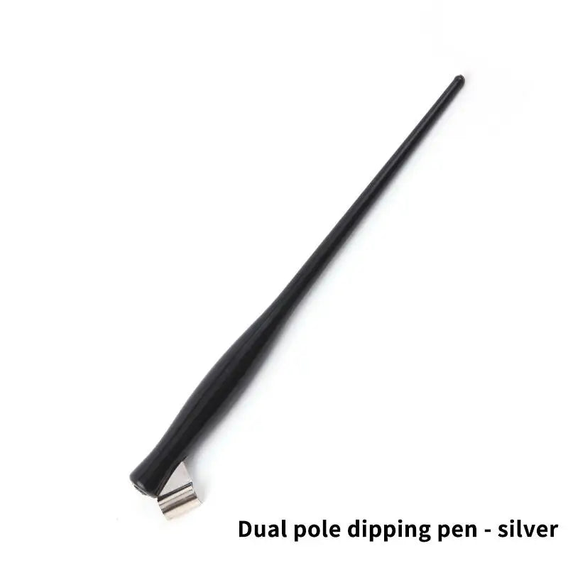 Oblique Dip Pen Holder English Writing Art Drawing Calligraphy Nib Qme 03