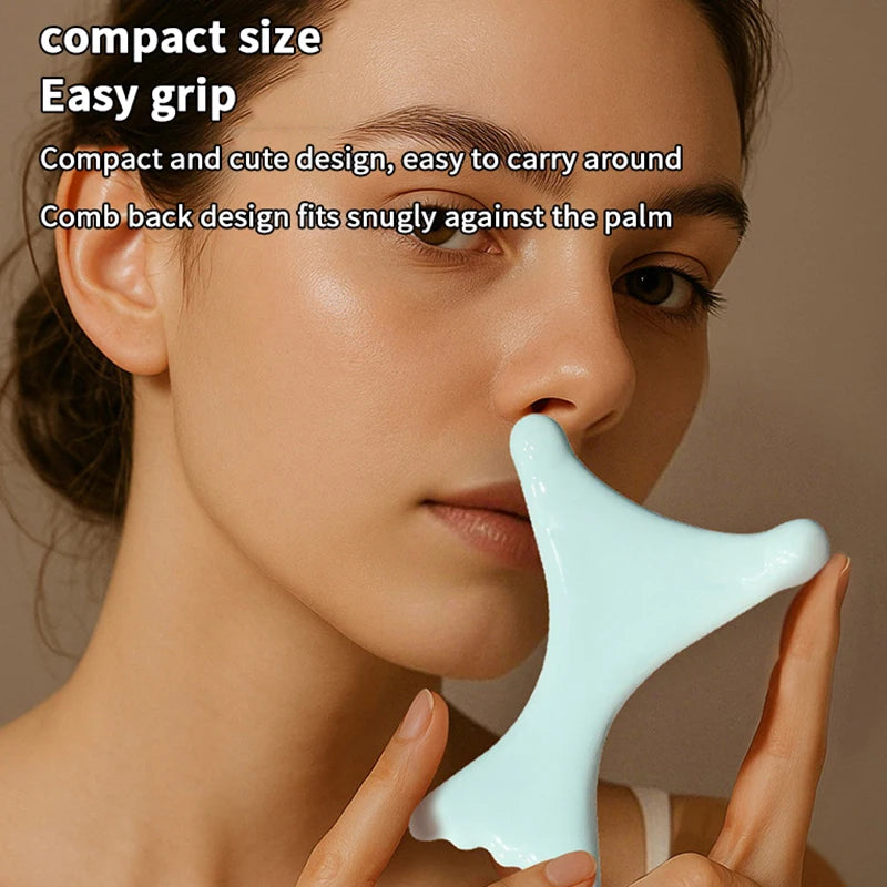 Ceramic Gua Sha Massage Board Antistatic Thermal Conductive Scraping Qme