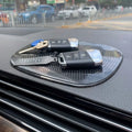 1Pcs Car Non-Slip Mat Magic Anti-Slip Slide-Proof Pad Dashboard Sticky Dash Adhesive Cell Phone Mobile Holder Black Silicone Qme Default Title