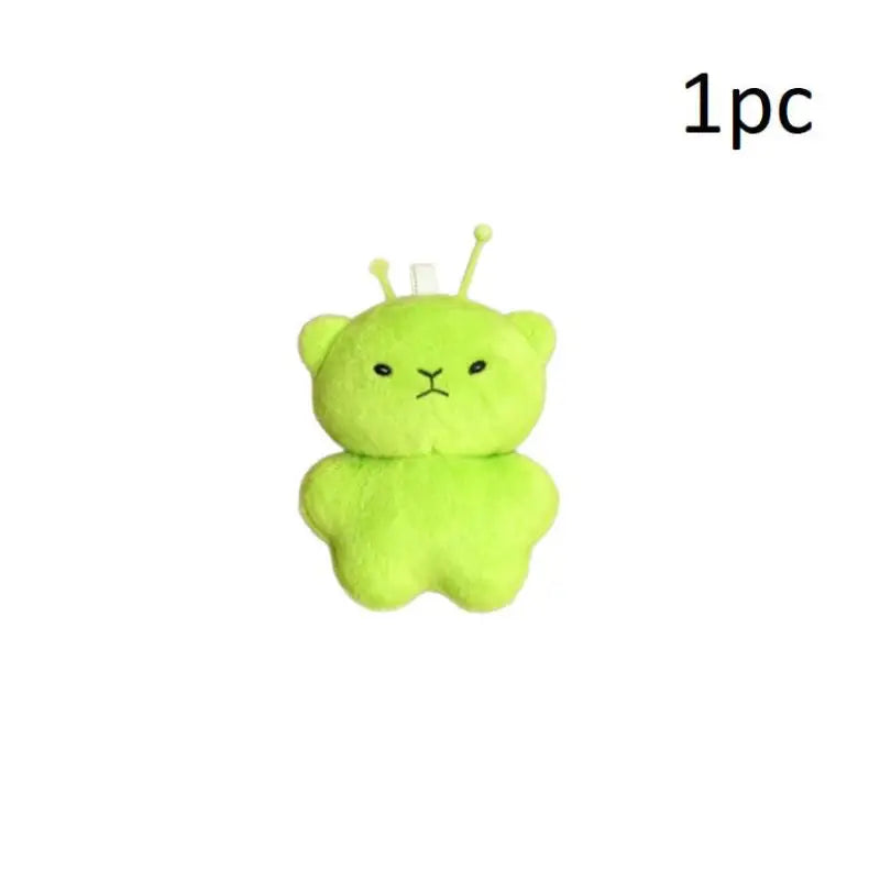 Party Alien Cat Plush Toy Cartoon Stuffed Animal Keychain Accessories Qme A1