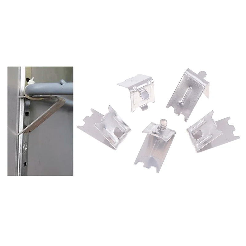 Freezer Shelf Clips Bracket Shelves Parts Home Accessories 304 Qme