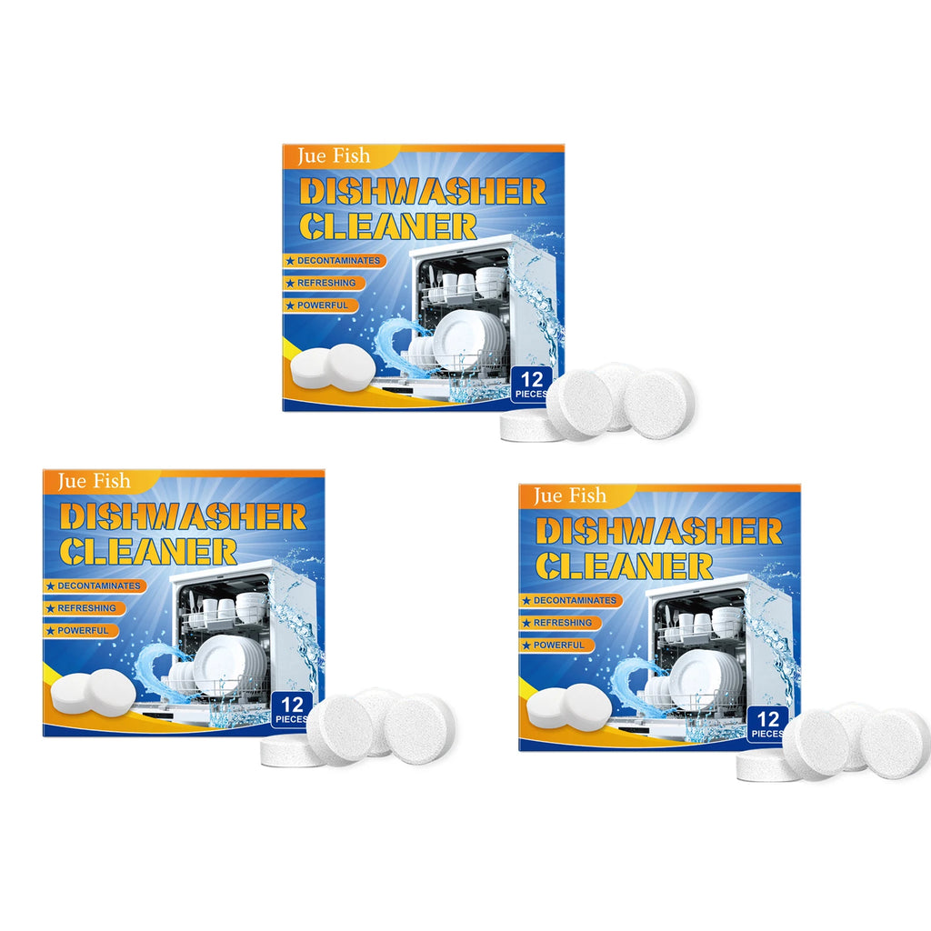 Dishwasher Cleaner Quickly Dissolving Oil Stain Reduce Odors Effectively Inhibit Bacterial Growth Remove Scale Detergent Tablets Qme 36pcs Boxed
