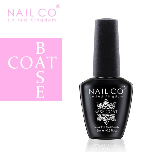 Nailco Jelly Gel Nail Polish Transparent Varnishes 44 Colors Red Pink