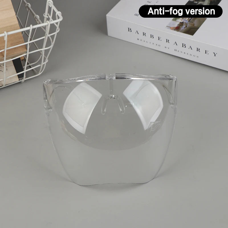 Transparent Anti-fog Anti-splash Protective Mask Full Face Covered Qme 2