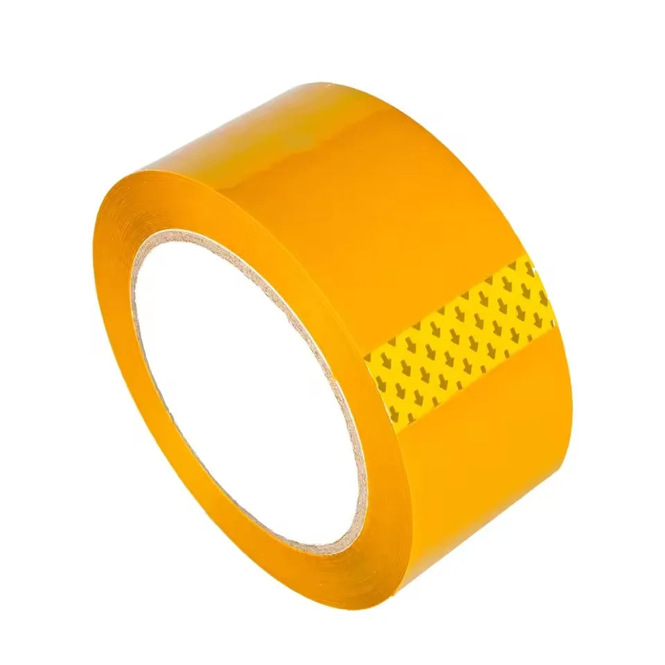 5/3/1Rolls Yellow Packing Tape Silence Low Noise Carton Sealing Tape for Shipping Moving Boxes Sealing & Packaging Superior Hold Qme
