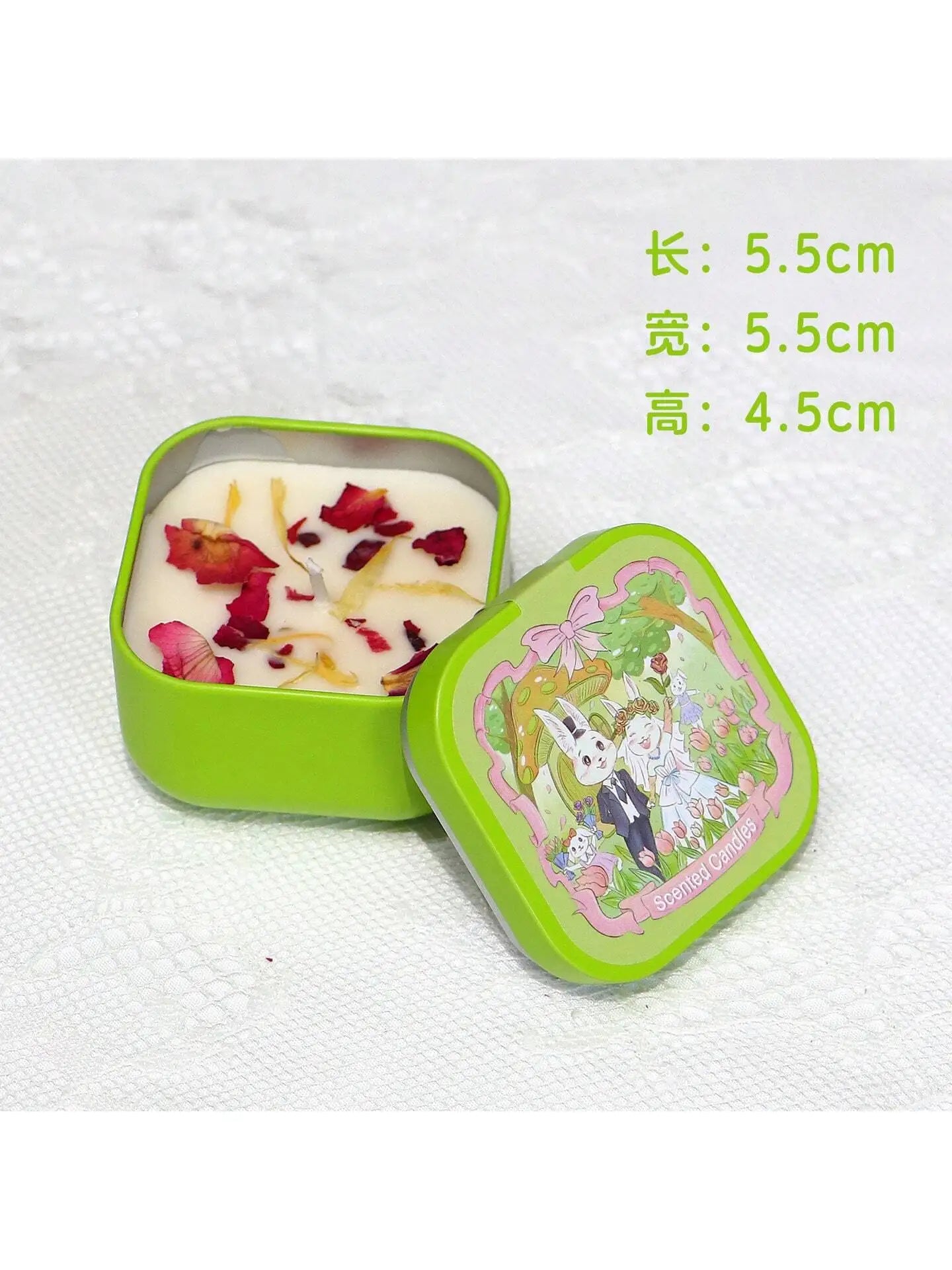 Selling Tin Cans Scented Candles Wholesale Handmade Qme cucumber