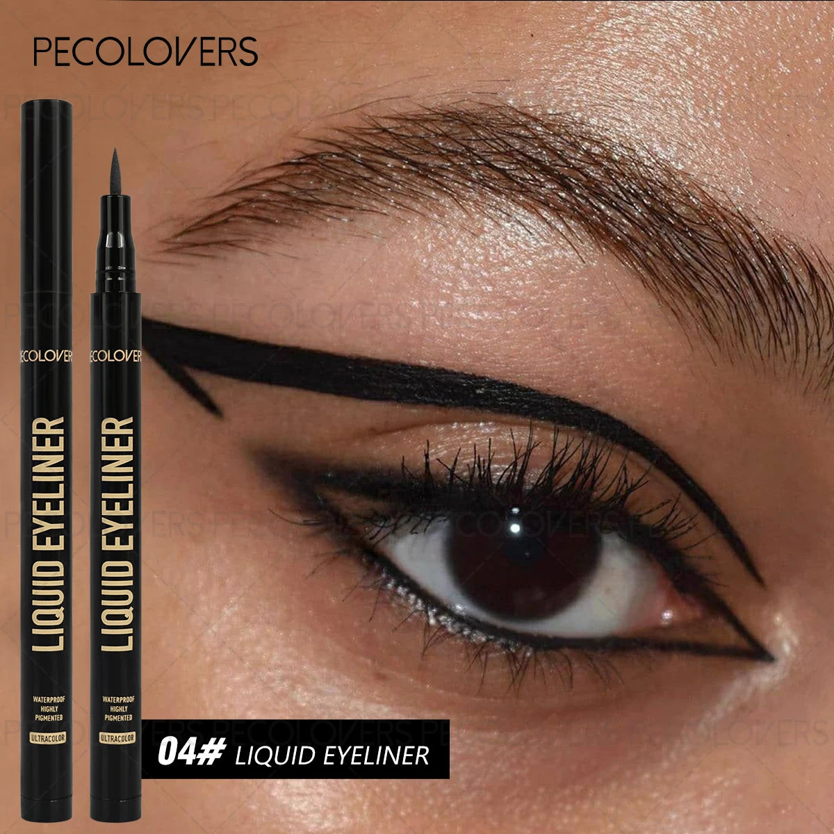 Liquid Colorful Eyeliner Rendering Pen Quick Drying Waterproof Qme 04