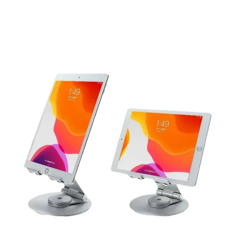 Universal Metal Tablet Stand Desk Mobile Phone Holder For iPhone iPad Xiaomi Huawei Samsung Foldable Tablet Bracket Tablet Stand Qme
