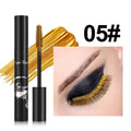 Colorful Mascara Blue Gold Pink Glitter Shimmer Mascara Waterproof Lasting Thick Curling Lengthen Eyelash Extension Mascara Qme 05 Gold