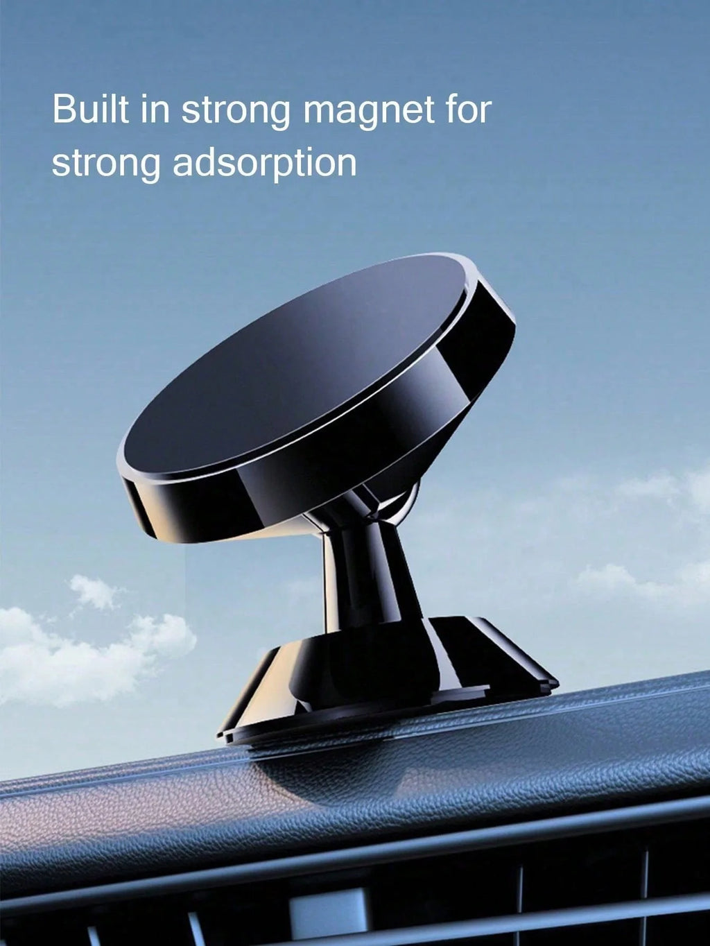 360 Rotatable Magnetic Car Phone Holder Universal Dashboard Mount Gps Qme
