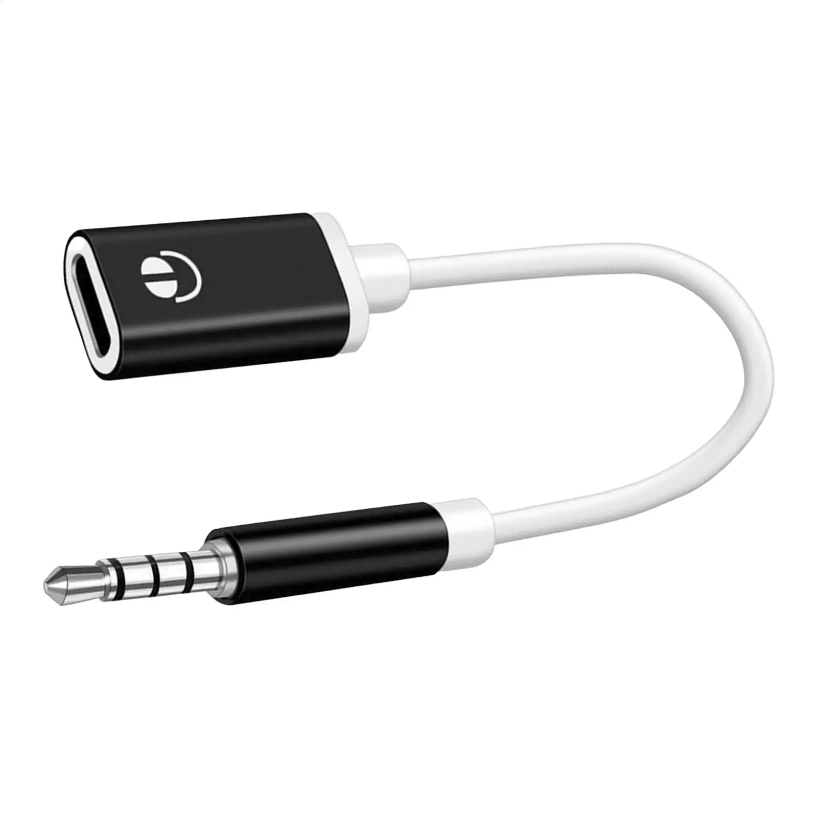 Male C Female Audio Cable Cord Round Head Adapter Headphone Stereo Qme