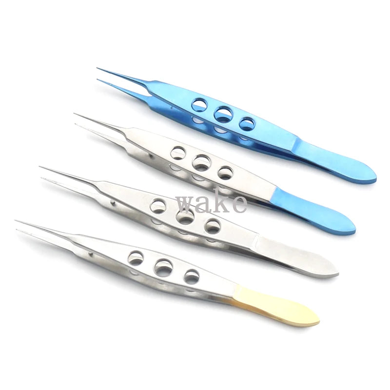 Medical Ophthalmological Tweezers Microscopic Forceps Double Eyelid Qme