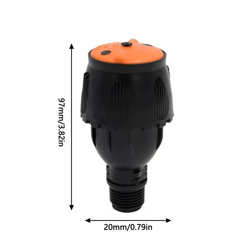 .1Pc Garden Lawn Rotating Sprinkler Scattering Nozzle 360 Degree Automatic Rotating Irrigation Sprinklers. Qme 1pc
