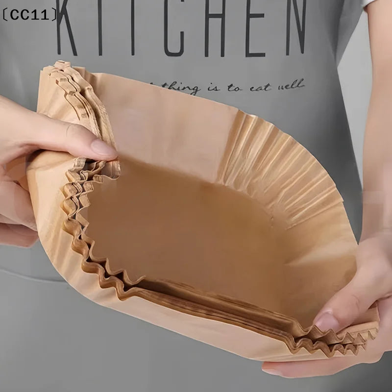 Temperature Resistant Paper Trays Air Fryers Oil Absorbing Food Grade Qme