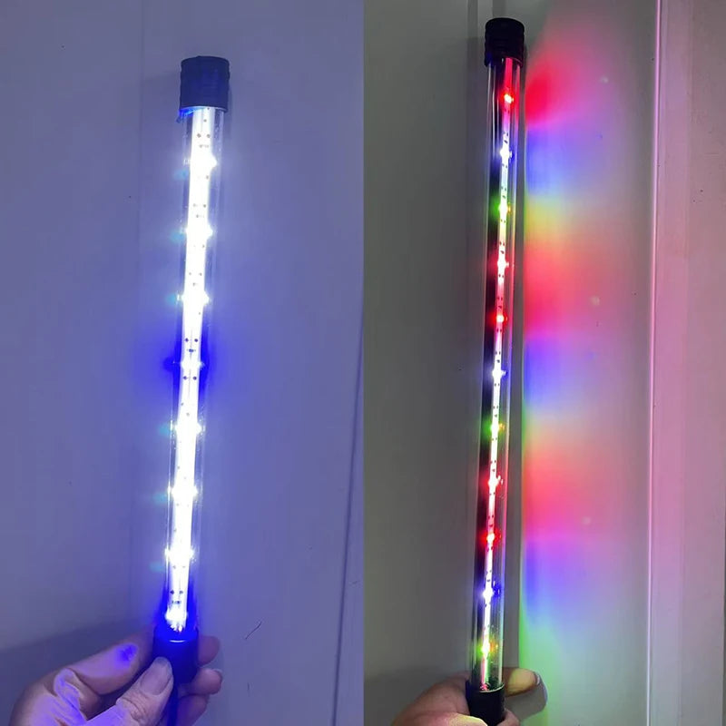 Fish Tank Light Underwater Lighting Submersible Lamp Plant Grow 110V Qme