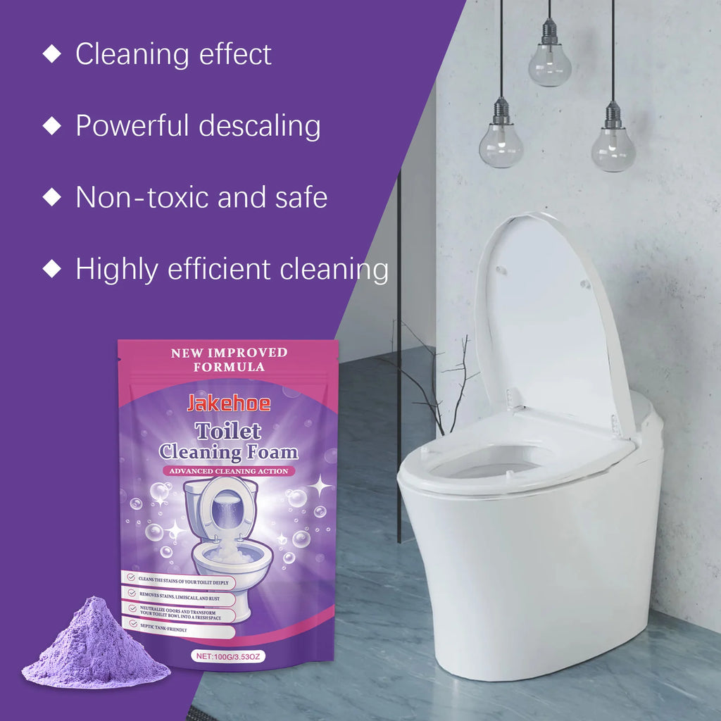 Toilet Cleaning Powder Effectively Removing Stubborn Urinary Scale Eliminate Odors Long Lasting Freshness Toilet Descaling Agent Qme