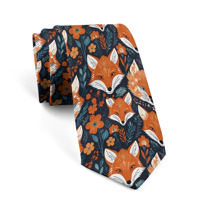 Fashion 3d Printing Men's Tie Trend Design Personalized Wedding Qme style8