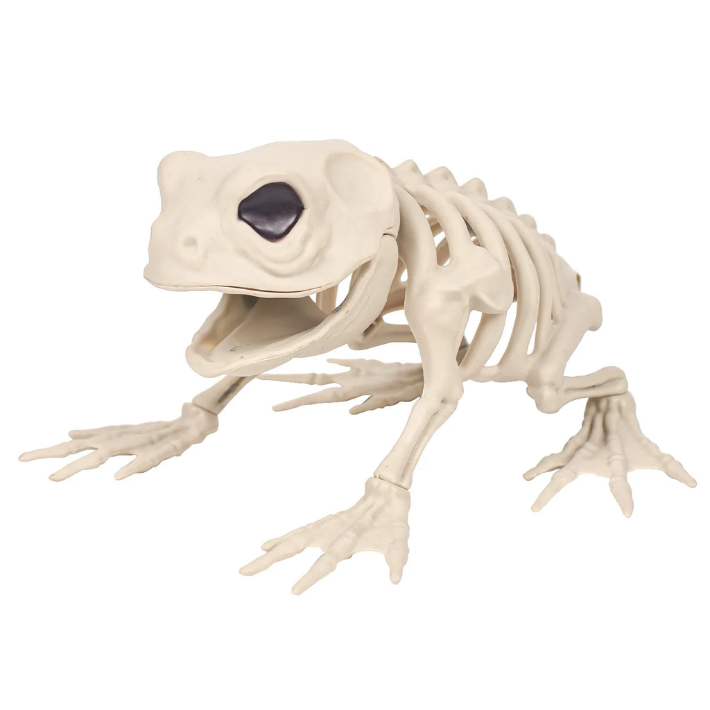 Halloween Skeleton Decoration Props Simulated Animal Models Wolf Qme B