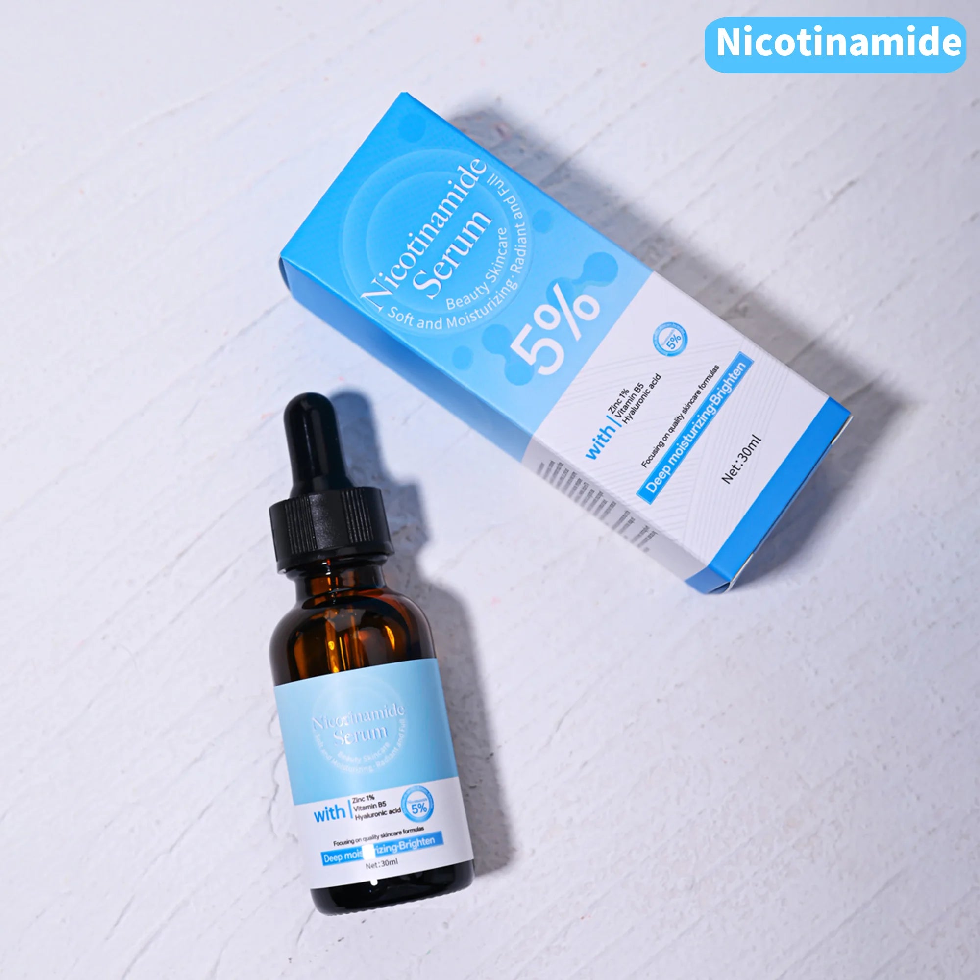 Nicotinamide Essence Vitamin B5 Nourishing Moisturizing Brightens Qme