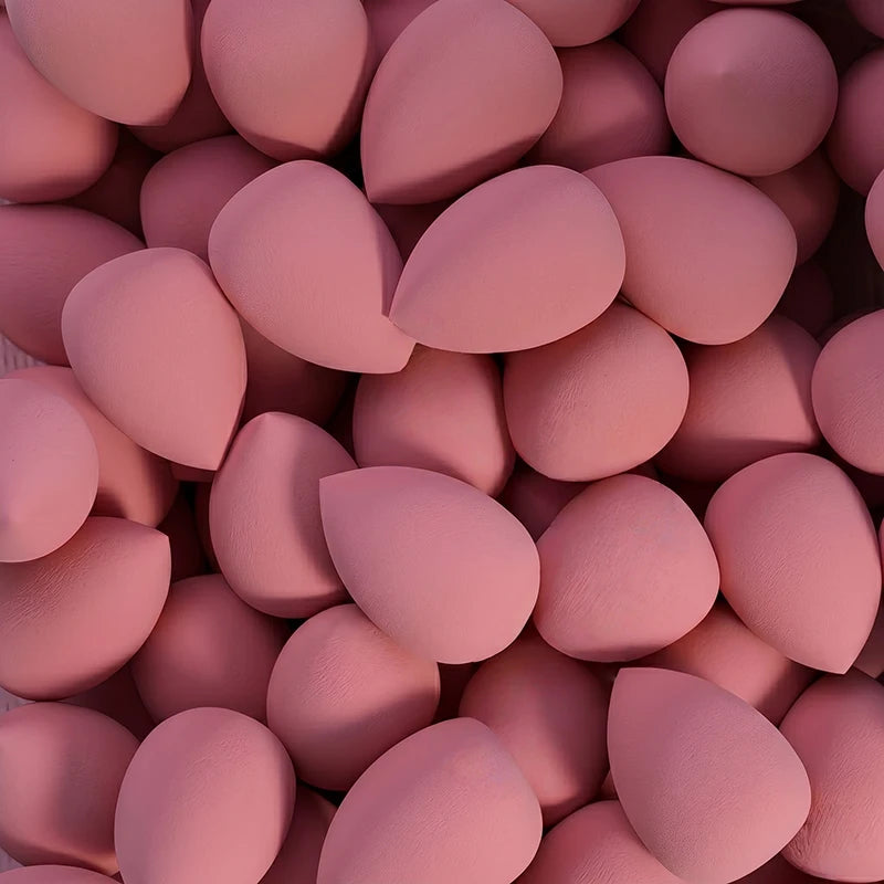 20 Mini Pink Makeup Sponges Foundation Mixing Suitable Liquid Cream Qme