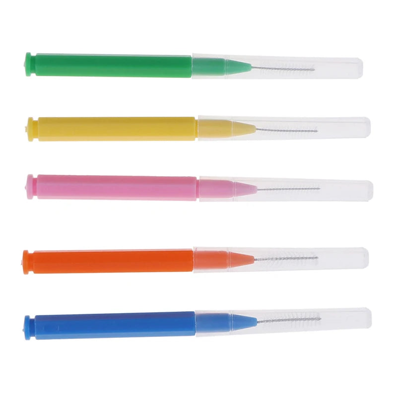 Lot Interdental Brush Dental Floss Teeth Oral Clean Hygiene Toothpick Qme